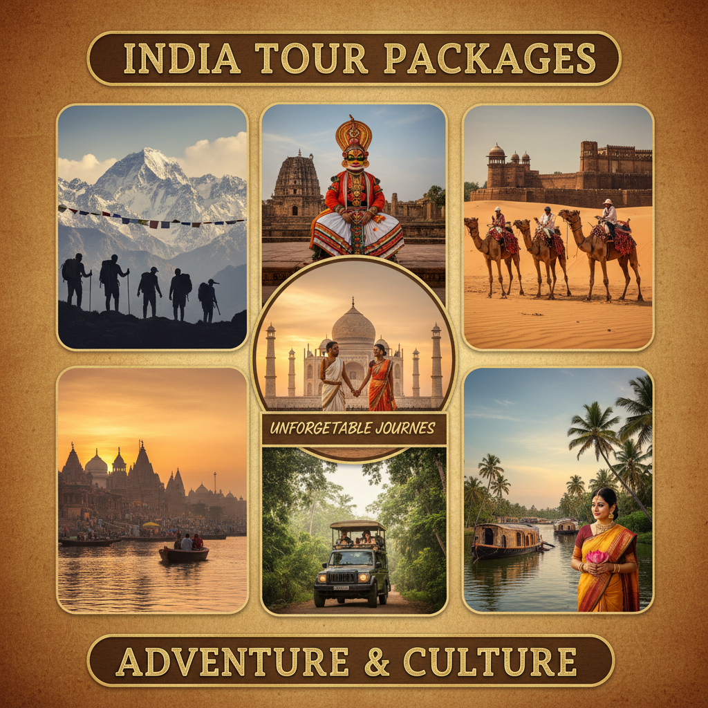 India tour packages – diverse travel experiences