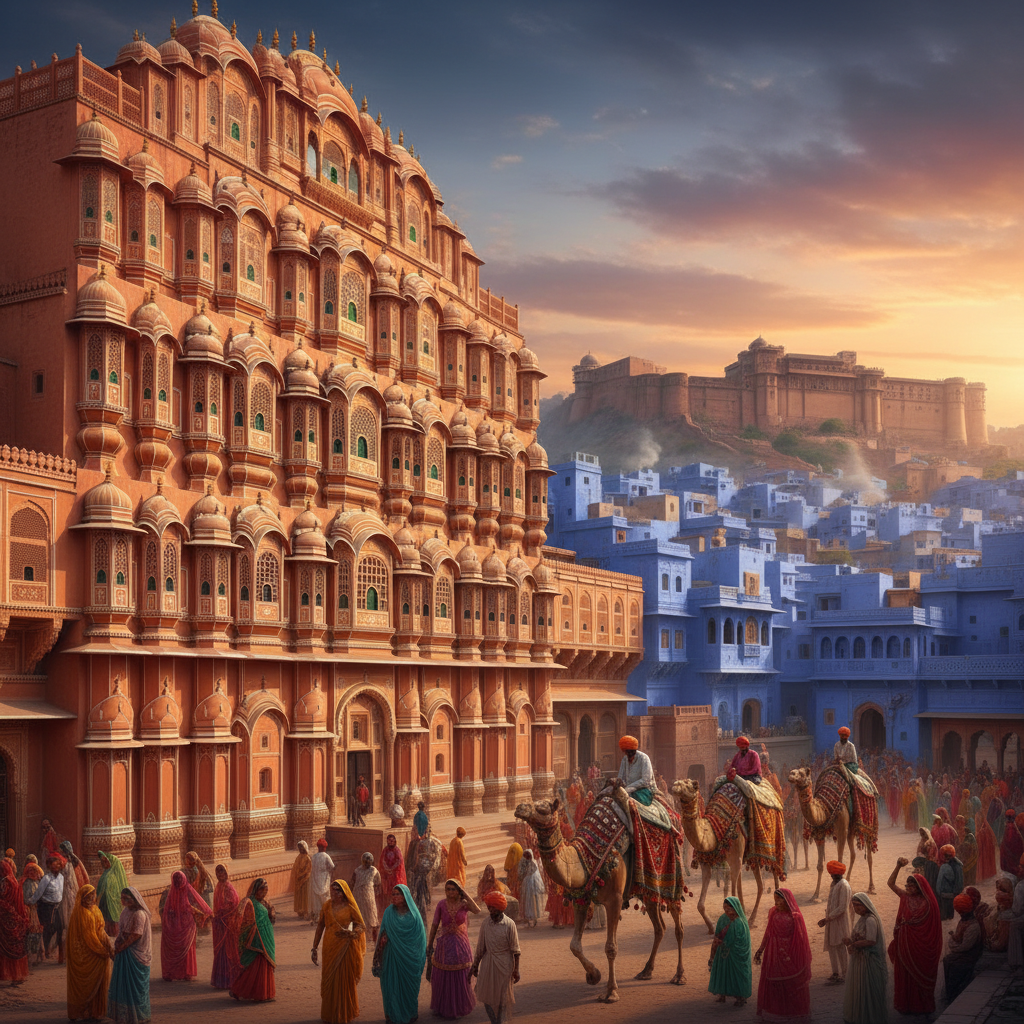 Rajasthan Jaipur Jodhpur Udaipur cultural tour