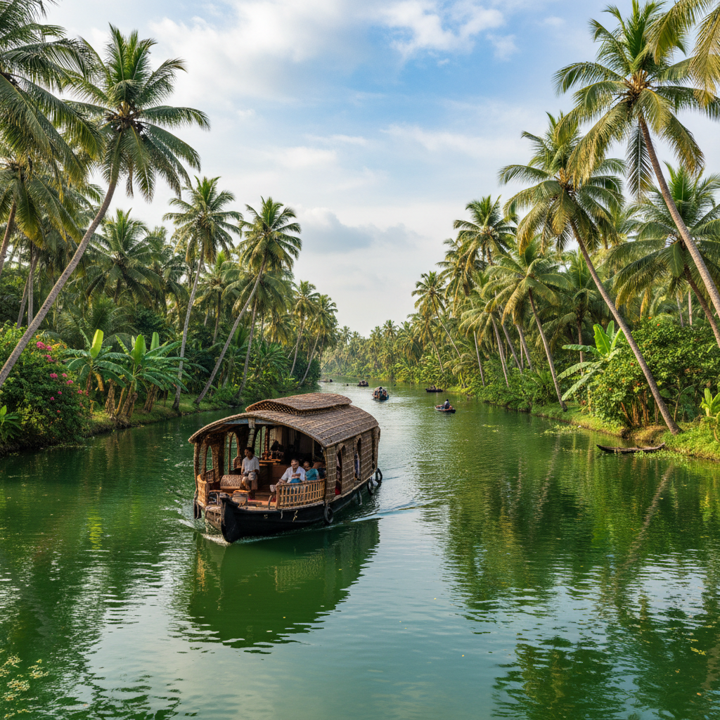 Kerala backwaters southern India tour